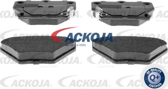 ACKOJA A70-0034 - Set placute frana,frana disc aaoparts.ro