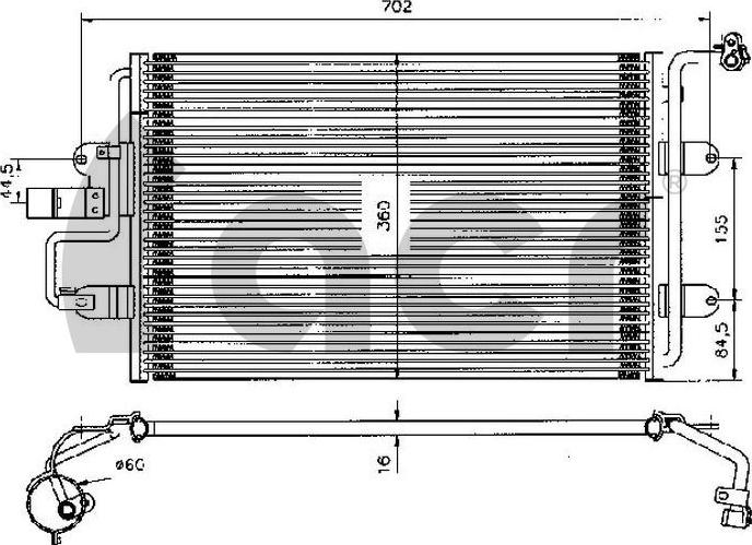 ACR 300046 - Condensator, climatizare aaoparts.ro