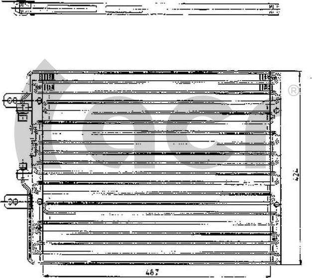 ACR 300216 - Condensator, climatizare aaoparts.ro