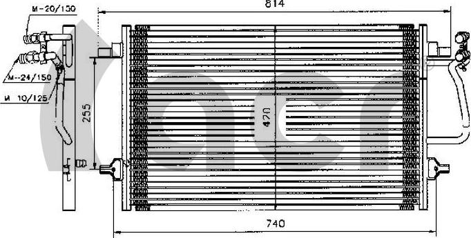 ACR 300270 - Condensator, climatizare aaoparts.ro