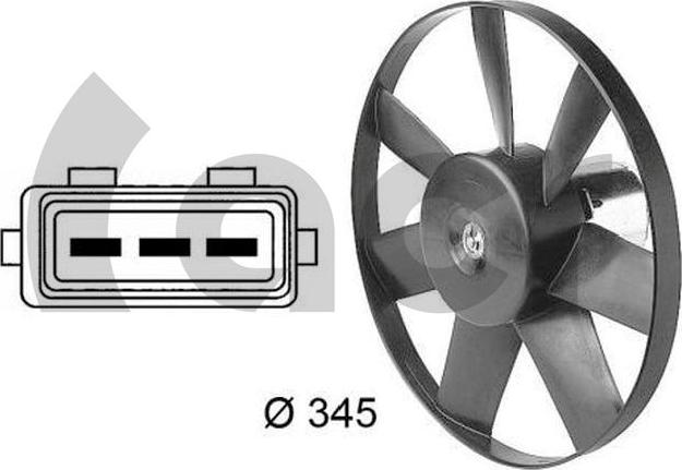 ACR 330314 - Ventilator, radiator aaoparts.ro