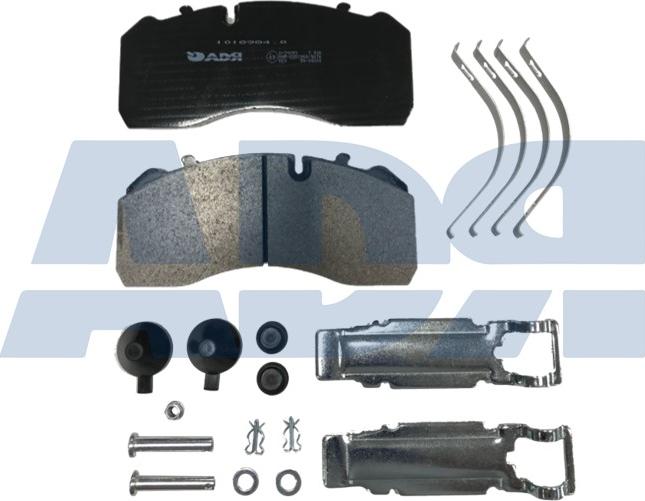 ADR 10189840 - Set placute frana,frana disc aaoparts.ro