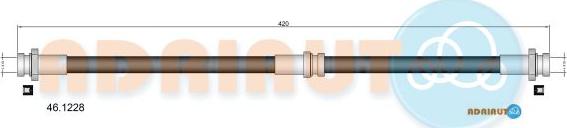 Adriauto 46.1228 - Furtun frana aaoparts.ro