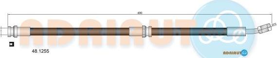 Adriauto 48.1255 - Furtun frana aaoparts.ro