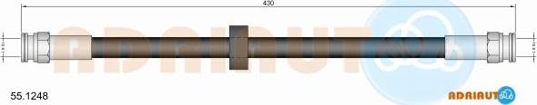 Adriauto 55.1248 - Furtun frana aaoparts.ro