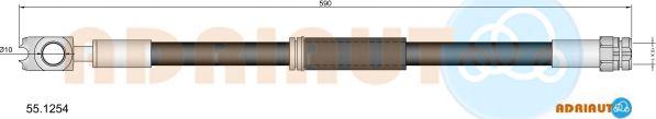Adriauto 55.1254 - Furtun frana aaoparts.ro