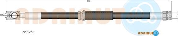 Adriauto 55.1262 - Furtun frana aaoparts.ro