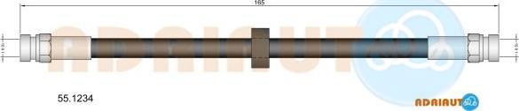 Adriauto 55.1234 - Furtun frana aaoparts.ro