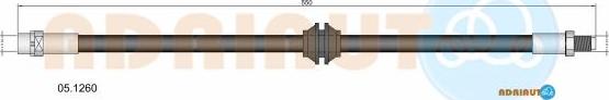 Adriauto 05.1260 - Furtun frana aaoparts.ro