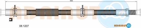 Adriauto 08.1207 - Furtun frana aaoparts.ro