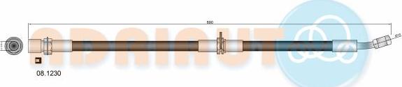 Adriauto 08.1230 - Furtun frana aaoparts.ro