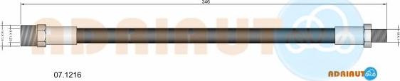 Adriauto 07.1216 - Furtun frana aaoparts.ro