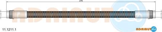 Adriauto 11.1211.1 - Furtun frana aaoparts.ro