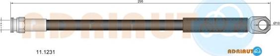 Adriauto 11.1231 - Furtun frana aaoparts.ro