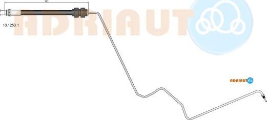 Adriauto 13.1253.1 - Furtun frana aaoparts.ro
