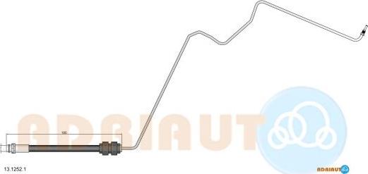 Adriauto 13.1252.1 - Furtun frana aaoparts.ro