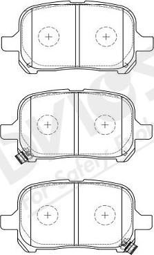 ADVICS-SEA A1N101Y - Set placute frana,frana disc aaoparts.ro