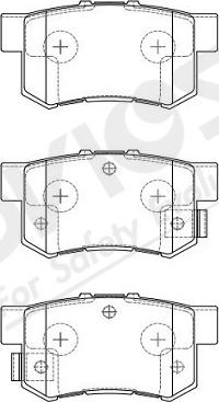 ADVICS-SEA C2N015Y - Set placute frana,frana disc aaoparts.ro