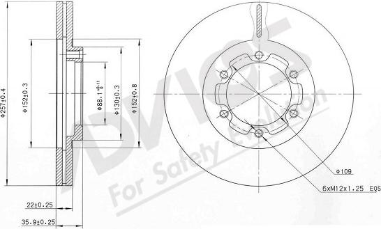 ADVICS-SEA J6F274 - Disc frana aaoparts.ro