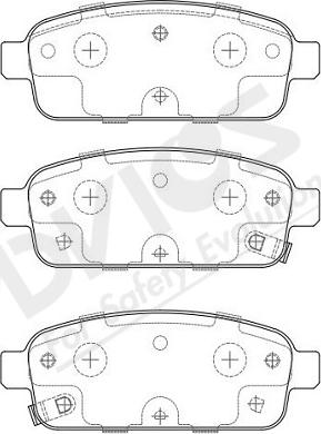 ADVICS-SEA L2N008Y - Set placute frana,frana disc aaoparts.ro