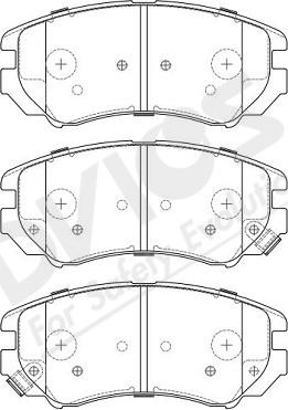 ADVICS-SEA R1N009Y - Set placute frana,frana disc aaoparts.ro