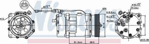 AES PSH 890761 - Compresor, climatizare aaoparts.ro