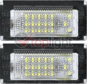 AE TOPLIGHT 701047 - Iluminare numar de circulatie aaoparts.ro