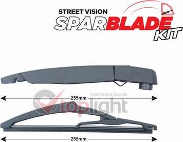 AE TOPLIGHT TRA-C842 - Set stergatoare, curatare parbriz aaoparts.ro