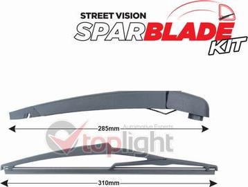 AE TOPLIGHT TRA-F4C1 - Set stergatoare, curatare parbriz aaoparts.ro