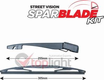 AE TOPLIGHT TRA-M13P2 - Set stergatoare, curatare parbriz aaoparts.ro