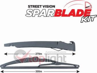 AE TOPLIGHT TRA-M12C5 - Set stergatoare, curatare parbriz aaoparts.ro