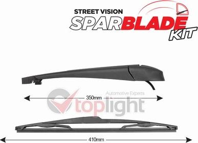 AE TOPLIGHT TRA-P1E1 - Set stergatoare, curatare parbriz aaoparts.ro