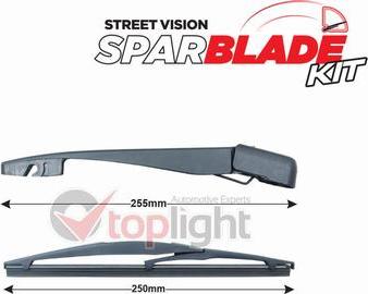 AE TOPLIGHT TRA-S13S5 - Set stergatoare, curatare parbriz aaoparts.ro