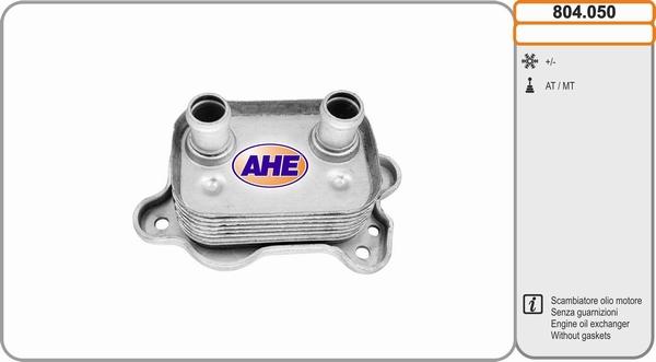AHE 804.050 - Radiator ulei, ulei motor aaoparts.ro