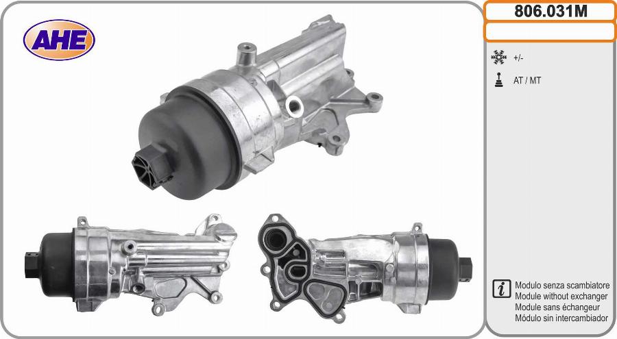 AHE 806.031M - Radiator ulei, ulei motor aaoparts.ro