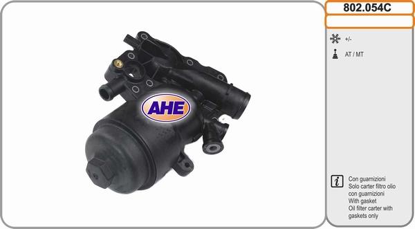 AHE 802.054C - Radiator ulei, ulei motor aaoparts.ro