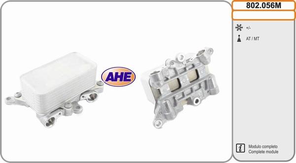 AHE 802.056M - Radiator ulei, ulei motor aaoparts.ro