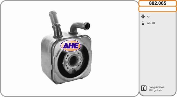 AHE 802.065 - Radiator ulei, ulei motor aaoparts.ro