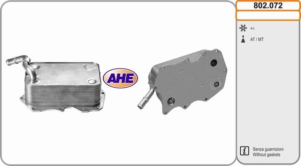 AHE 802.072 - Radiator ulei, ulei motor aaoparts.ro