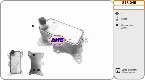 AHE 818.049 - Radiator ulei, ulei motor aaoparts.ro