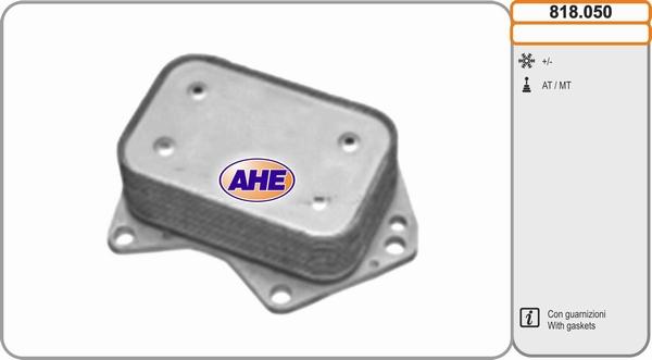 AHE 818.050 - Radiator ulei, ulei motor aaoparts.ro