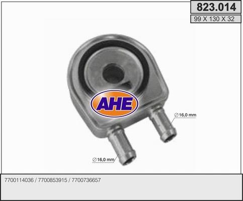AHE 823.014 - Radiator ulei, ulei motor aaoparts.ro