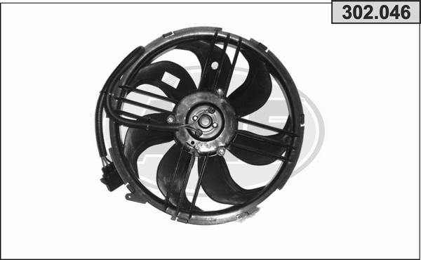 AHE 302.046 - Ventilator, radiator aaoparts.ro