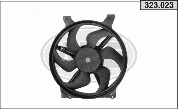 AHE 323.023 - Ventilator, radiator aaoparts.ro
