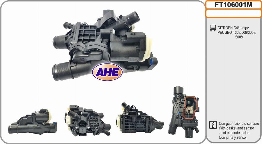 AHE FT106001M - Flansa lichid racire aaoparts.ro