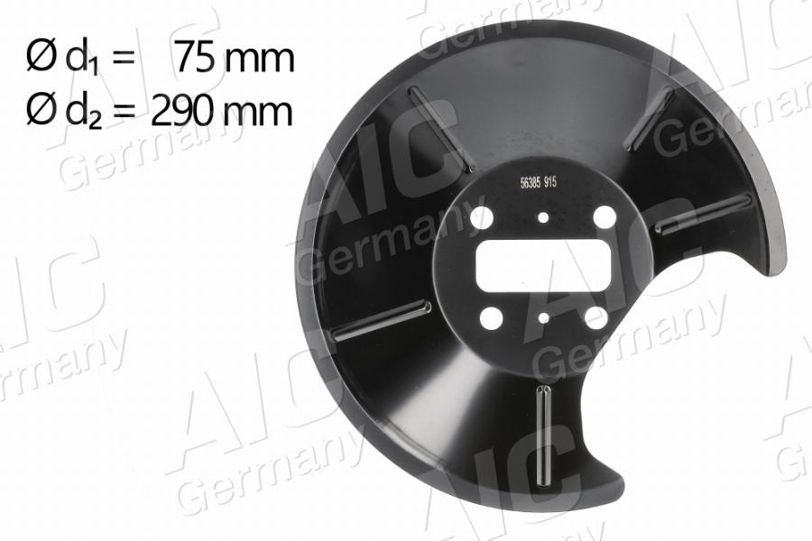 AIC 56385 - Protectie stropire,disc frana aaoparts.ro