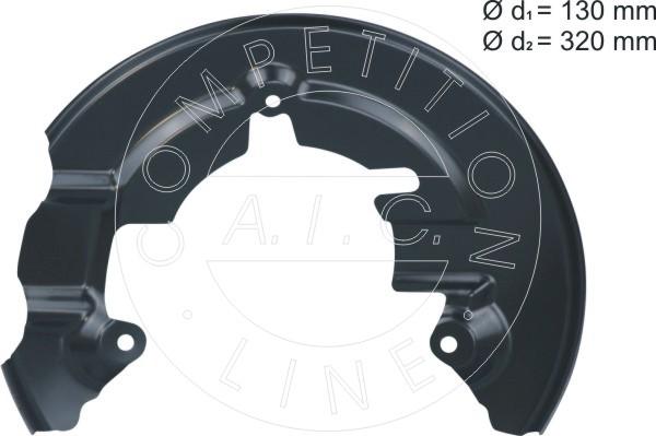 AIC 58104 - Protectie stropire,disc frana aaoparts.ro