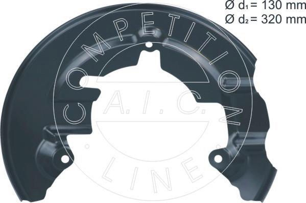 AIC 58103 - Protectie stropire,disc frana aaoparts.ro