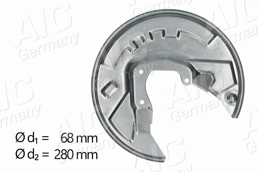 AIC 57581 - Protectie stropire,disc frana aaoparts.ro