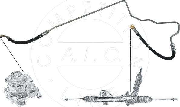 AIC 57676 - Furtun hidraulic, sistem de directie aaoparts.ro